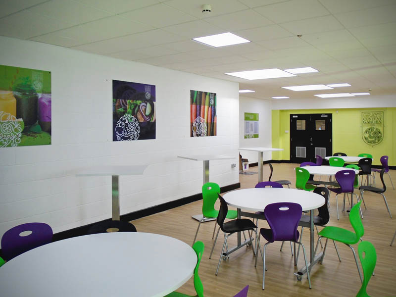 Dining room makeovers for schools