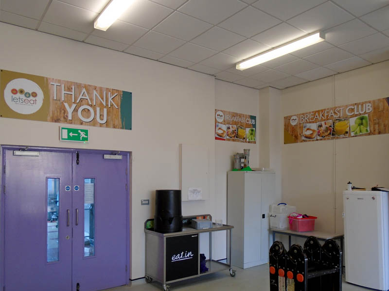 Internal and external signage for schools