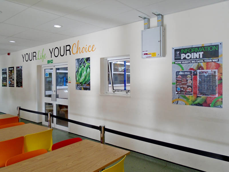 Internal and external signage for schools